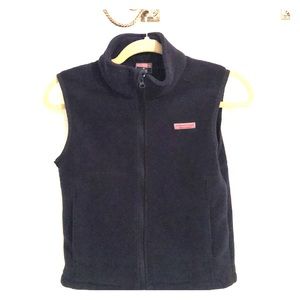 Boys Vinyard Vines fleece vest